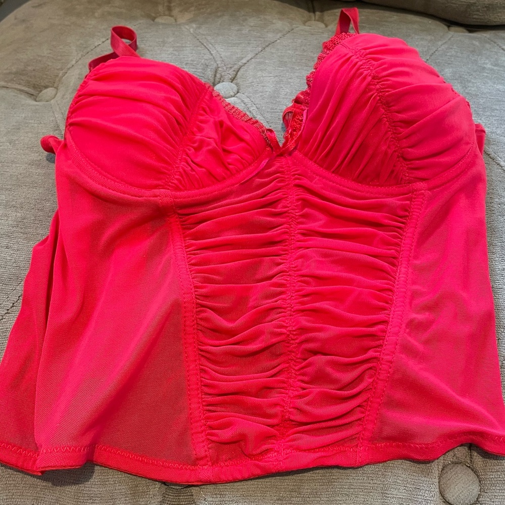 NWOT Corset with adjustable straps
